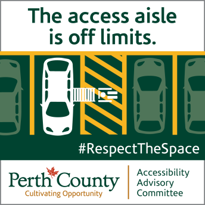 The access aisle is off limits